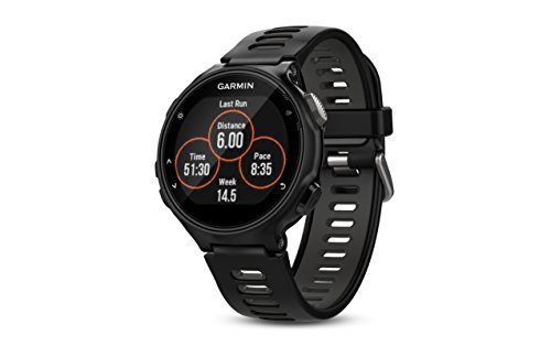Garmin Forerunner 735XT, Multisport GPS Running Watch With Heart Rate, Black/Gray