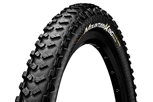 Continental Mountain Bike ProTection Tire - Black Chili, Tubeless, Folding Handmade MTB Performance Tire (26