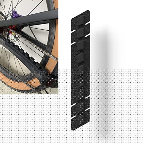 ENLEE Mountain Bike Chainstay Protector, MTB Silicone Chain Stay Frame Guard, Road Bicycle Chain Pad - Protect Your Bike Frame from Scratch by Chain