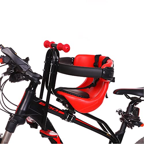 AOTENG STAR Child Bike Seat, Bicycle Seat for Kids,Toddlers and Child, Baby Carrier Seat with Foot Pedals Mountain Bike Child Safety Seat, for Kids 8 Months - 4 Years (up to 110 lbs)
