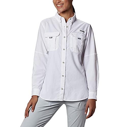 Columbia Women's PFG Bahama Ii UPF 30 Long Sleeve Fishing Shirt