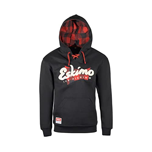 Eskimo® Polar Hockey Hoodie, Unisex, Black Ice, Large