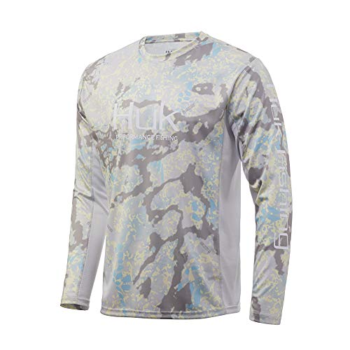 HUK Men's Icon X Camo Long Sleeve Performance Fishing Shirt