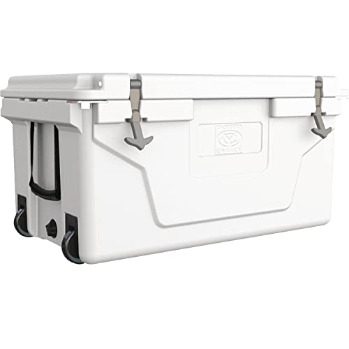 Yachter's Choice Extended Performance Cooler – White – 20-quart, 65-quart, or 85-quart