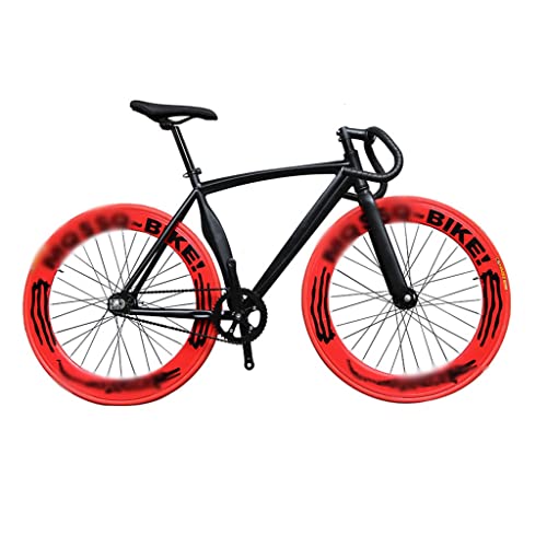 KDHX Mountain Bike 20.5 Inch Wheels Thickened Aluminum Alloy Frame Aluminium Bullhorn Handle Multiple Colors for Off-Road Racing
