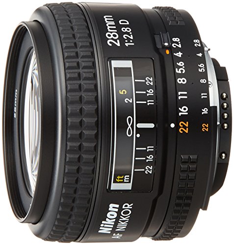 Nikon 28mm f/2.8D AF Nikkor Lens - International Version (No Warranty)