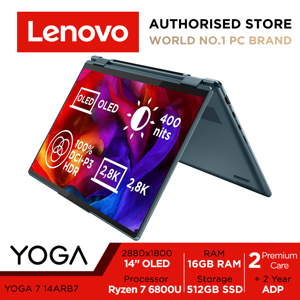 [Top Seller] Lenovo Yoga 7 14ARB7 | 82QF002SSB | 14